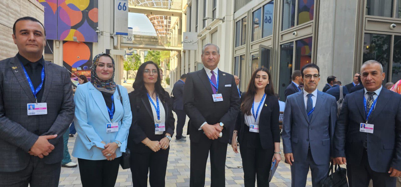 A QIU student attends the Environmental Conference (COP 28)